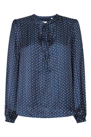 Blouse Patricia - Bleu marine
