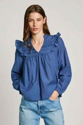 Blouse Lorely - Bleu marine