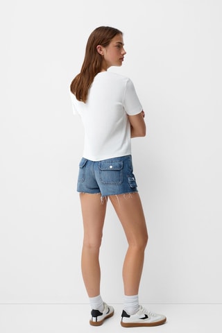 Shorts in jeans - Blu