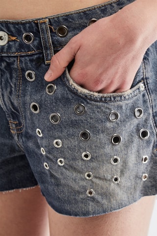 Shorts in jeans - Blu