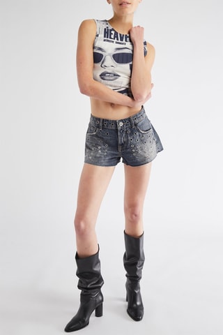 Shorts in jeans - Blu