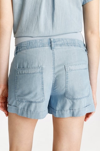Shorts premaman - Blu