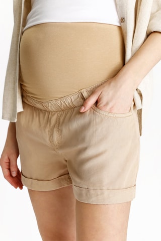 Shorts premaman - Beige