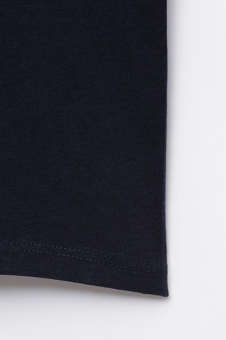 2 cyclistes - Bleu marine