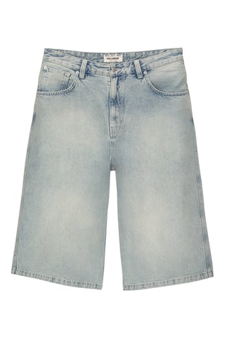 Bermuda in jeans - Azzurro