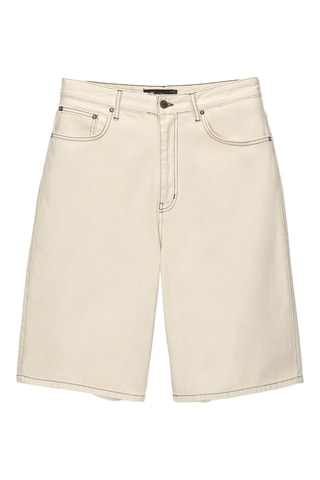 Bermuda en jean - Beige