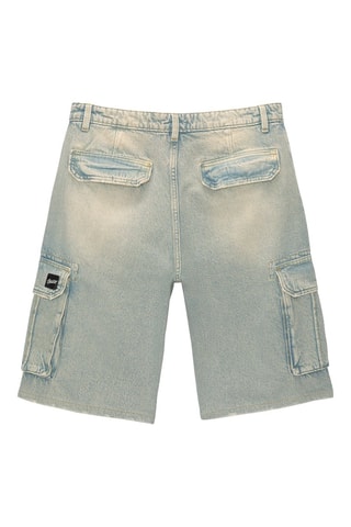 Bermuda in jeans - Azzurro