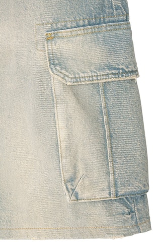 Bermuda in jeans - Azzurro