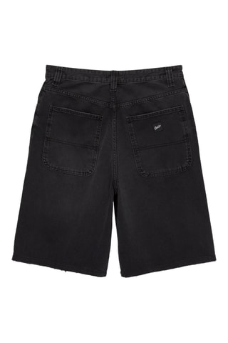 Bermuda in jeans - Nero