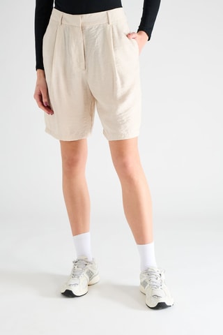 Bermuda taille haute - Ecru