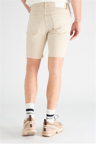 Bermuda in jeans - Beige