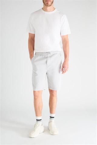 Bermuda in jeans - Grigio chiaro