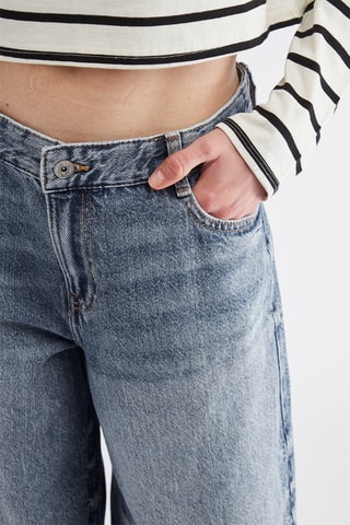 Bermuda in jeans - Blu