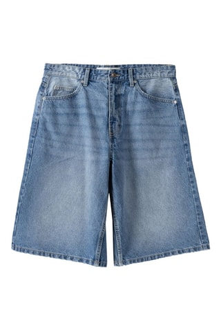 Bermuda in jeans - Blu