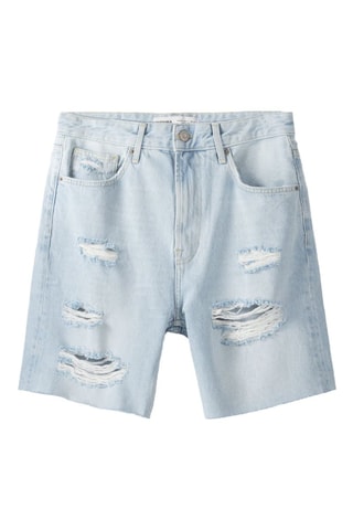 Bermuda in jeans - Azzurro