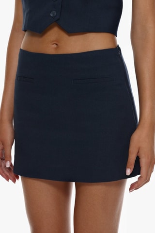 Minijupe - Bleu marine