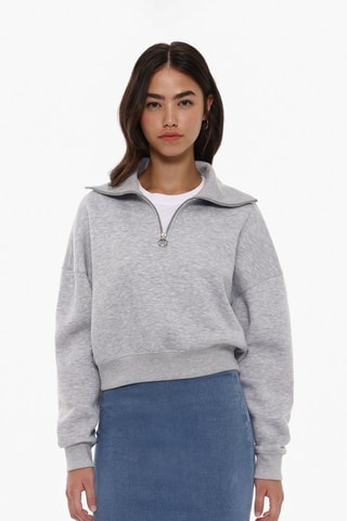 Jupe midi en jean - Bleu