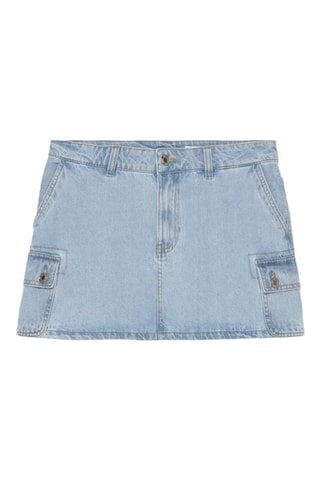 Minijupe en jean - Ciel