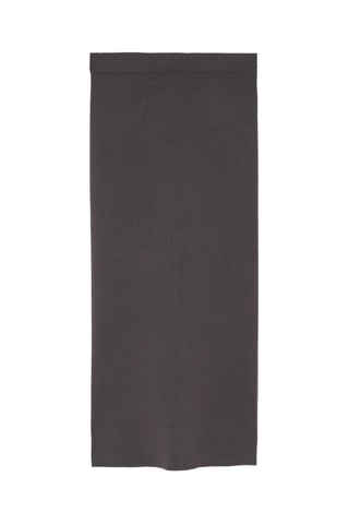 Jupe fourreau taille haute - Gris foncé