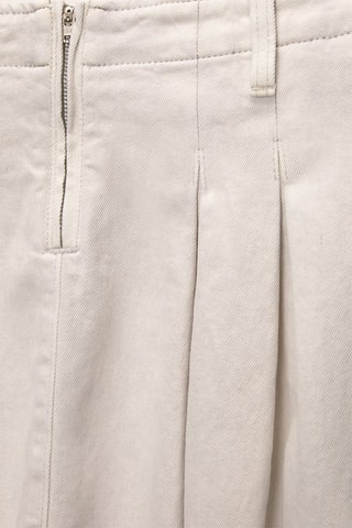 Jupe plissée - Beige