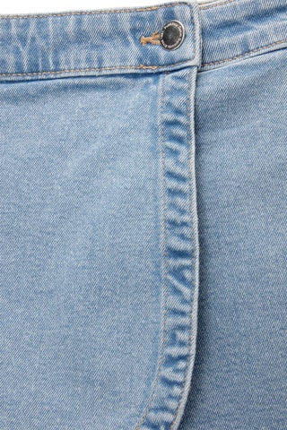 Jupe-short en jean - Bleu clair