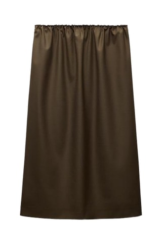 Jupe droite - Marron