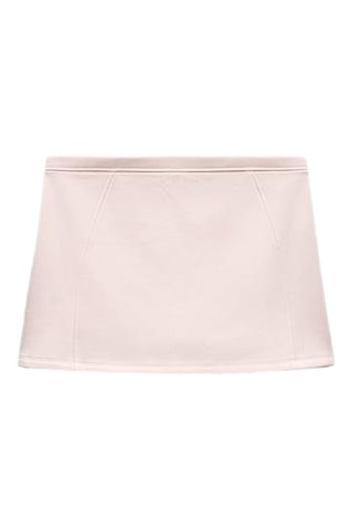 Minijupe - Rose poudrée