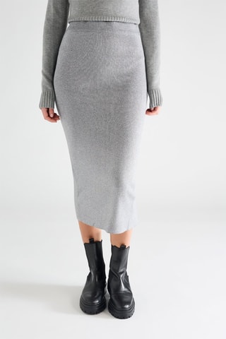 Jupe fourreau - Gris
