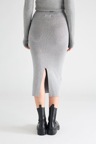 Jupe fourreau - Gris