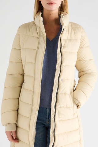 Piumino lungo - Beige
