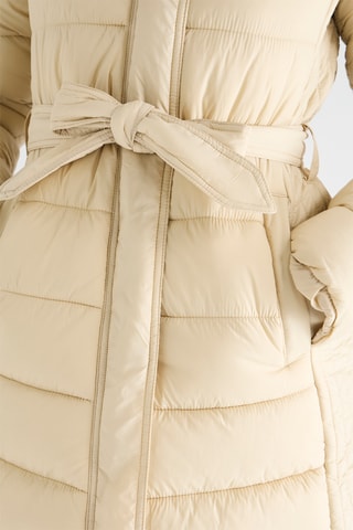 Piumino lungo - Beige