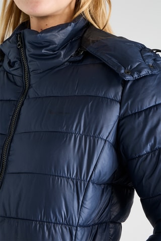 Piumino con cappuccio - Navy