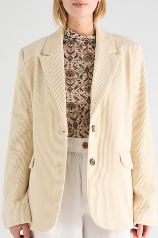 Giacca in velluto - Beige