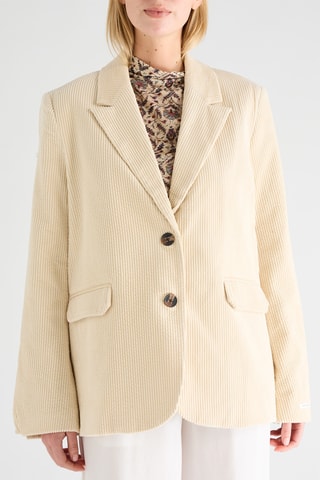 Giacca in velluto - Beige