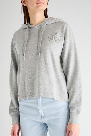 Felpa con cappuccio - Grigio