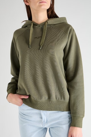 Felpa con cappuccio - Kaki