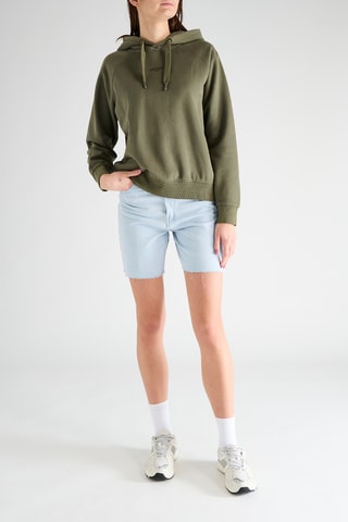 Felpa con cappuccio - Kaki