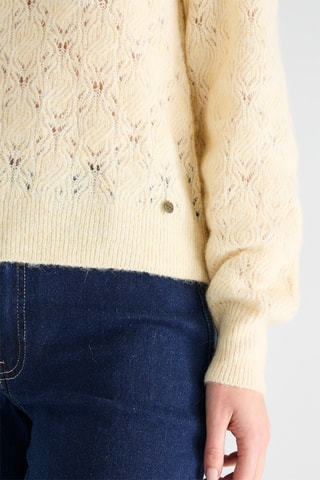 Maglia in lana e alpaca - Giallo