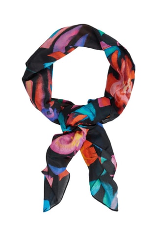Zijden Sjaal - Zwart