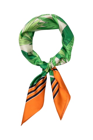 Zijden Sjaal - Oranje