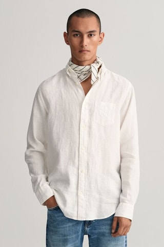 Linnen Sjaaltje - Ecru