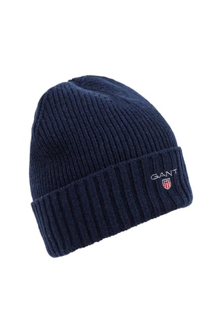 Bonnet en laine - Bleu marine