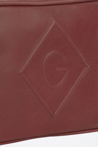 Kalfsleren Schoudertas - Bordeauxrood