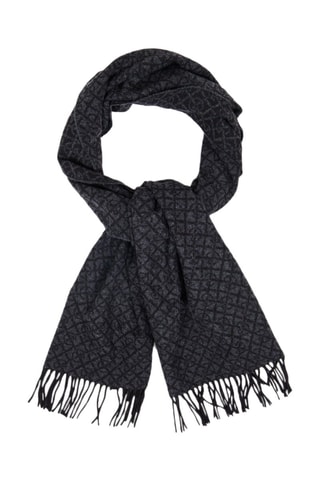 Écharpe en laine - Gris foncé