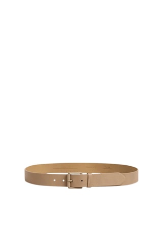 Leren Riem - Beige
