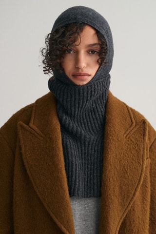 Merinoswollen Bivakmuts - Antraciet