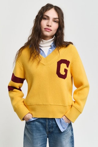 Trui Relaxed Fit - Geel