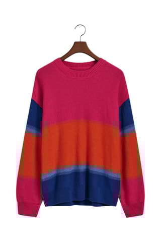 Wollen Oversized Trui - Roze