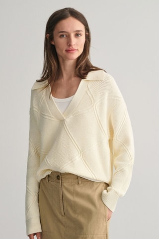 Pull relaxed - Crème