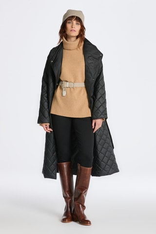 Pull relaxed en laine - Beige